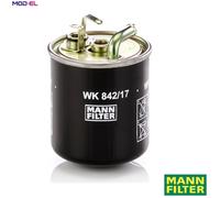 WK842/17 Fuel Filter In Line 87mm Outer Diameter 105mm Height Service By Mann