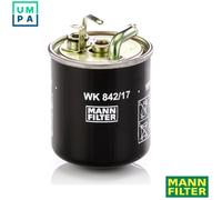 WK842/17 Fuel Filter In Line 87mm Outer Diameter 105mm Height Service By Mann