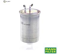 MANN-FILTER Fuel Filter WK 845/3 In-Line for Ford, Mazda