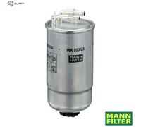 MANN WK853/23 Fuel Filter 193mm Height Fits Opel Corsa Vauxhall Corsa Corsavan