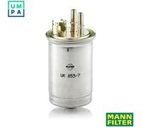 Mann Filter Fuel Filter WK 853/7 In-line - Fits Ford Focus I Saloon