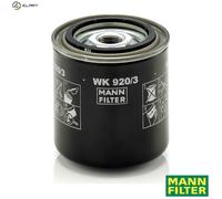 Fuel filter Spin-on Filter WK 920/3 MANN-FILTER for MAZDA 626 Mk II E Van