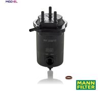 MANN-FILTER Fuel Filter WK 939/10 x - In-line Filter for Renault Megane II