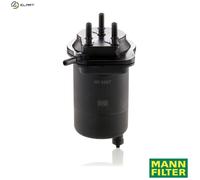 Mann Filter Fuel Filter WK939/7 - In-line 133mm OD 184mm height - Fits Renault Clio/Kangoo/Thalia