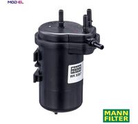 Mann Filter Fuel Filter WK939/7 - In-line 133mm OD 184mm height - Fits Renault Clio/Kangoo/Thalia