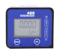 Fuel Flow Meter, 1/2", Aluminum Alloy, Blue LCD Display, High Accuracy - Precise Measurement, Durable Construction, Industrial Automotive Use