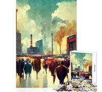 Fuel for The Corporations Jigsaw for Teenagers 1000 Pieces Improve Mental Performance Effectively Gentle Relaxing Leisure Game (38X26cm)