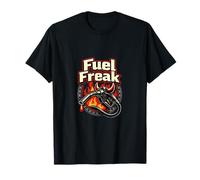 Fuel Freak Vintage Biker Badge Graphic T-Shirt