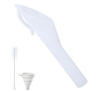 Fuel Funnel Emergency,Petrol Funnel,Fuel Funnels White Emergency.Suitable For Refueling Most Cars.(Equipped With A Folding Funnels And Cleaning Brush)