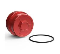 Fuel Gas Cap Oil Filter Cap For B&MW E39 E60 E46 E36 E61 325i 328i 330i 525i 530i X3 E83 OEM11421744000 Oil Fuel Cap(Red)