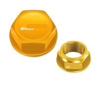 Fuel Gas Tank cap Motorcycle Steering Stem Head Screw Cover Cap + Swing Arm Pivot Shaft Nut Bolt For S1000RR S 1000RR S1000 RR 2009-2017