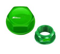 Fuel Gas Tank cap Motorcycle Steering Stem Head Screw Cover Cap + Swing Arm Pivot Shaft Nut Bolt For S1000RR S 1000RR S1000 RR 2009-2017