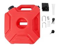 Fuel Gas Tank for Adventure Car Lover with Locks | Motorcycle 5L Reserve Oil Tank Engine Fluids Container Accessories External Driver for Adventure Car Lover with Locks