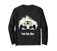 Fuel Guts Glory Car Race Indianapolis Spirit Long Sleeve T-Shirt