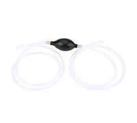 Fuel Hand Pump, Liquid Transfer Syphon Pump for Gasoline, Water, Oil with 1m Hose, Easy for Boats
