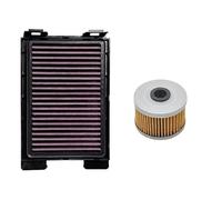 Fuel Hose Filters Motorcycle Flow Air Filter For hond&a CBR300R CB300F CBR250R CB250F Intake Air Clean Reduce Fuel Consumption Protect Engine