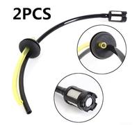 Fuel Hose Pipe Replacement Kit 2PCS with Filter for Brush Cutters and Lawn Care