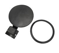 Fuel Housing Flap Cover Replacement for VT Wagon 1997 2006, Fuel Filler Door Gas, ABS Black Cover with Gasket, Inlation for VT VX Sedan 1998 2002