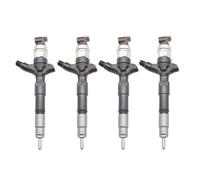 Fuel Injector 4pcs/lot Nozzle 23670-30300 Diesel Common Rail Fuel Injector 2367030300 Compatible for Toyota Hiace/Hilux 2.5 D 2KD-FTV