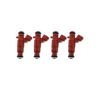 fuel injector 4Pcs Stainless Steel And Plastic Car Engine Fuel Injector Parts 0280155940 16600-9F600 Compatible For Nissan Primera Almera 1.5-1.8 Nozzle