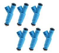 Fuel Injector -6Pcs Fuel Economy Fuel Injectors Fit for 02-03 for Liberty 4door Sport Utility 3.7L. -4Holes Fuel Injector Rebuild Kit Replaces OE 280155972