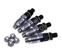 Fuel Injector Assembly 1645453905 4PCS V2403M V2203 V2003 D1703 | Set of 4 injector assemblies with SUS440C stainless steel body for extended durability in demanding diesel applications.