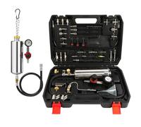 Fuel Injector Cleaner Kit Non-dismantle Fuel Injector Cleaner Tester 1000ML 150PSI Automotive Intake Valve Manifold Throttle Converter Cleaner