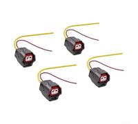 Fuel Injector Connector 06A973722 4pcs Direct Fit | Direct replacement for 06A973722, fits fuel injectors, easy install, restores electrical connection, for durable plastic body