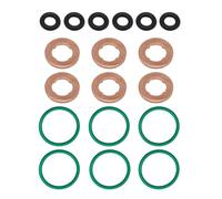 Fuel Injector Fit for Audi Fit for VW Fuel Injector Nozzle Copper Gasket O-Ring Seal Kit 059130119 059130519 WHT000884 03L130277