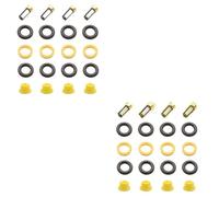 Fuel Injector Fit for Ford 1988-1991 7.5L V8 460 Fuel Injector Nozzle Repair Kit 0280150759 Injection Nozzles(8 Set)
