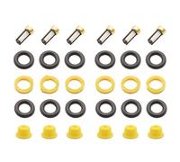 Fuel Injector Fit for Ford 1988-1991 7.5L V8 460 Fuel Injector Nozzle Repair Kit 0280150759 Injection Nozzles(6 Set)