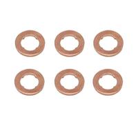 Fuel Injector Fit for VW AMAROK ARTEON Golf Passat Caddy Polo VI 2017-2021 6pc Fuel Injector Nozzle Copper Gasket O-Ring Seal Kit(C)