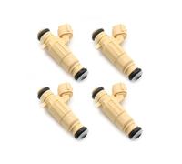 Fuel Injector for Elantra for Kia Spectra 2.0L 2.4L I4 2001-2010 35310-23600 Fuel Injectors Set 4PCS Yellow Fuel Injector Nozzle