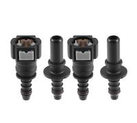 Fuel Injector Injection Nozzles 4Pcs 6.3mm 7.89mm 8mm 10.5mm Fuel Line Hose Quick Release Connector Disconnect Coupler(9.49mm-8mm)