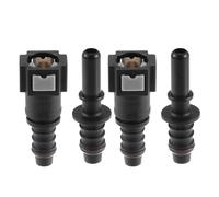Fuel Injector Injection Nozzles 4Pcs 6.3mm 7.89mm 8mm 10.5mm Fuel Line Hose Quick Release Connector Disconnect Coupler(7.89mm-10.5mm)