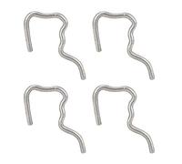 Fuel Injector Leak off Pipe Clip, 4PCS Leak off Retaining Clips, Injector Return Fuel Pipe Clip Replacement Part Fit for Focus/Tourneo/Transit 1379930