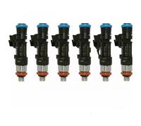Fuel Injector Nozzle 0280158055 for Mustang for Ranger for Explorer for Sport for Trac 4.0L 2007-2010 Car Fuel Injector 5L2Z-9F593-CB 6pcs Petrol Fuel Injector Nozzle
