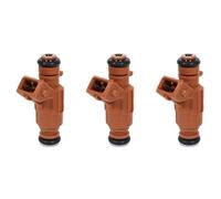 Fuel Injector Nozzle 3PCS Fuel Injector Nozzles 0280156016 A1130780249 for Benz for CLK320 3.2L V6 2003 for CLK500 5.0L V8 2003-2006 Valve Nozzle Fuel Injector