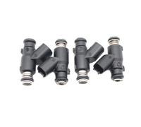 Fuel Injector Nozzle 4pcs Car Fuel Injector Nozzle Fit for Chevy for Aveo for Aveo5 2006 2007 2008 1.6L FJ1023 96487553