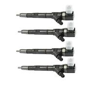 Fuel Injector Nozzle 4PCS Crdi-Diesel Fuel Injector for Hyundai H1 2002-2006 / for Kia for Sorento 2002-2009 2.5 0445110279 33800-4A000