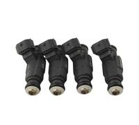 Fuel Injector Nozzle 4Pcs Fuel Injector for Citroen for C1 for C3 for C4 for DS3 1.0L 1.2L 2012-2019 Fuel Injector 0280157127 9676017480 Injector Nozzle Engine Nozzles