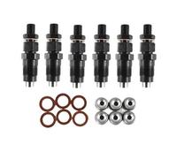 Fuel Injector Nozzle 6PCS Diesel Fuel Injectors for Patrol GU Y61 TD42 TD42T Car Engine Injectors Parts Automobile Replacement Parts Compatible