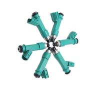 Fuel Injector Nozzle 6pcs/lot Car Fuel Injector Nozzle Compatible for Toyota for 4Runner 4.0L V6 2003-2009 23209-39075 23250-31060