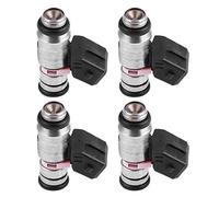 Fuel Injector Nozzle Adapter High Performance Direct Replacement IWP065 7078993 50101302 Compatible with PALIO Punto Siena Strada Silver Black 4 Pack
