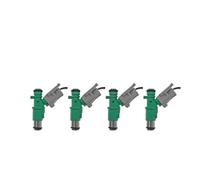 Fuel Injector Nozzle Car Injectors 4 Pcs New Fuel Injector Nozzle OEM: 01F-023 1984G0 9655833580 01F023 for Citroen C3 C2 for Nemo Fuel Injectors(4PCS and Wire)