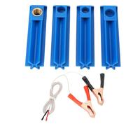 Fuel Injector Nozzle Cleaning Set, Injector Flush Cleaner Adapter for 12V to 24V Car Motorcycle Electric Car ATV Boat, Fuel Injection Cleaner Kit with Stable Performance