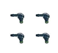 Fuel Injector Nozzle Fit for Bosch 110 4Pcs Common Rail Diesel Fuel Injector Return Pipe Connector Fuel Injector(4XL)