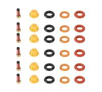 Fuel Injector Nozzle for BMW for M3/323is/325is/525i E36/E34/For M50/S50 6 Set Fuel Injectors Repair Seal Kit Car Accessories