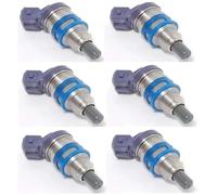 Fuel Injector Nozzle for Nissan Z32 CZ32 300ZX Twin Turbo VG30DETT for Subaru for Impreza for WRX EJ20K 1988-1996 555CC Fuel Injector 16600-RR701(6pcs)