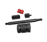 Fuel Injector Puller Remover Tool Kit For Lucas With M8 For M14 Adapters Sliding Hammer Extractor For Diesel Engine Repair Black Alloy Steel Storage